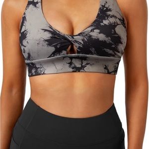 NWOT OMKAGI  TIE DYED SPORTS BRA ……..195